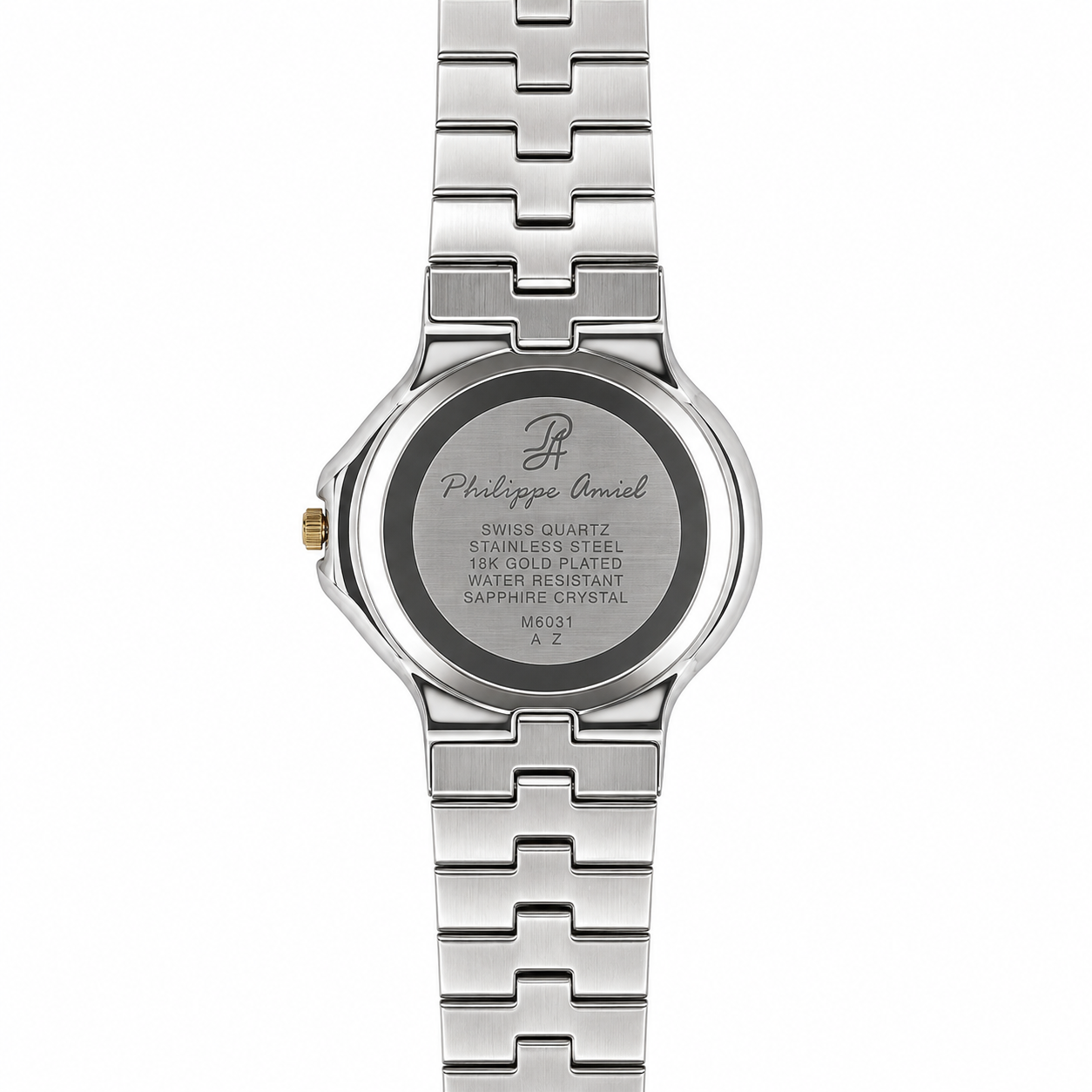 Philippe Amiel M6031 AZ Reloj para Hombre Acero Inoxidable Plateado | Time Home