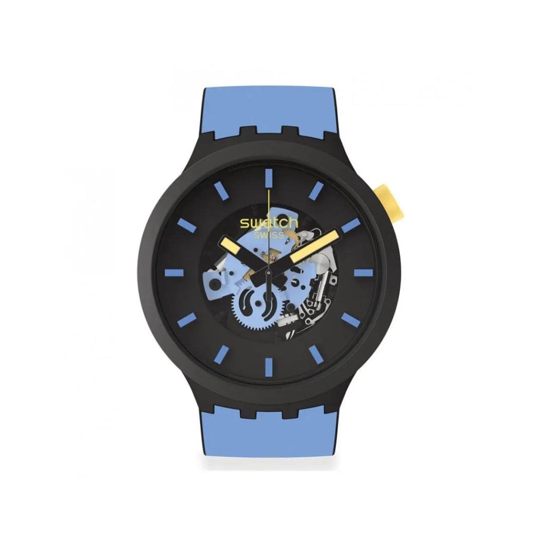 RELOJ SWTACH SB03B108 MONTHLY DROPS TRAVEL BY DAY