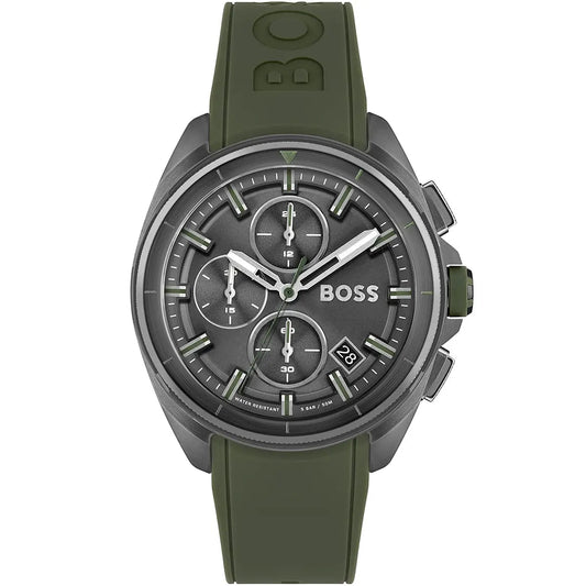 RELOJ HUGO BOSS 1513952 SILICONA VERDE MILITAR HOMBRE