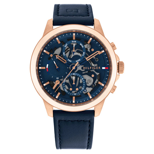 RELOJ TOMMY HILFIGER 1710475 CUERO AZUL