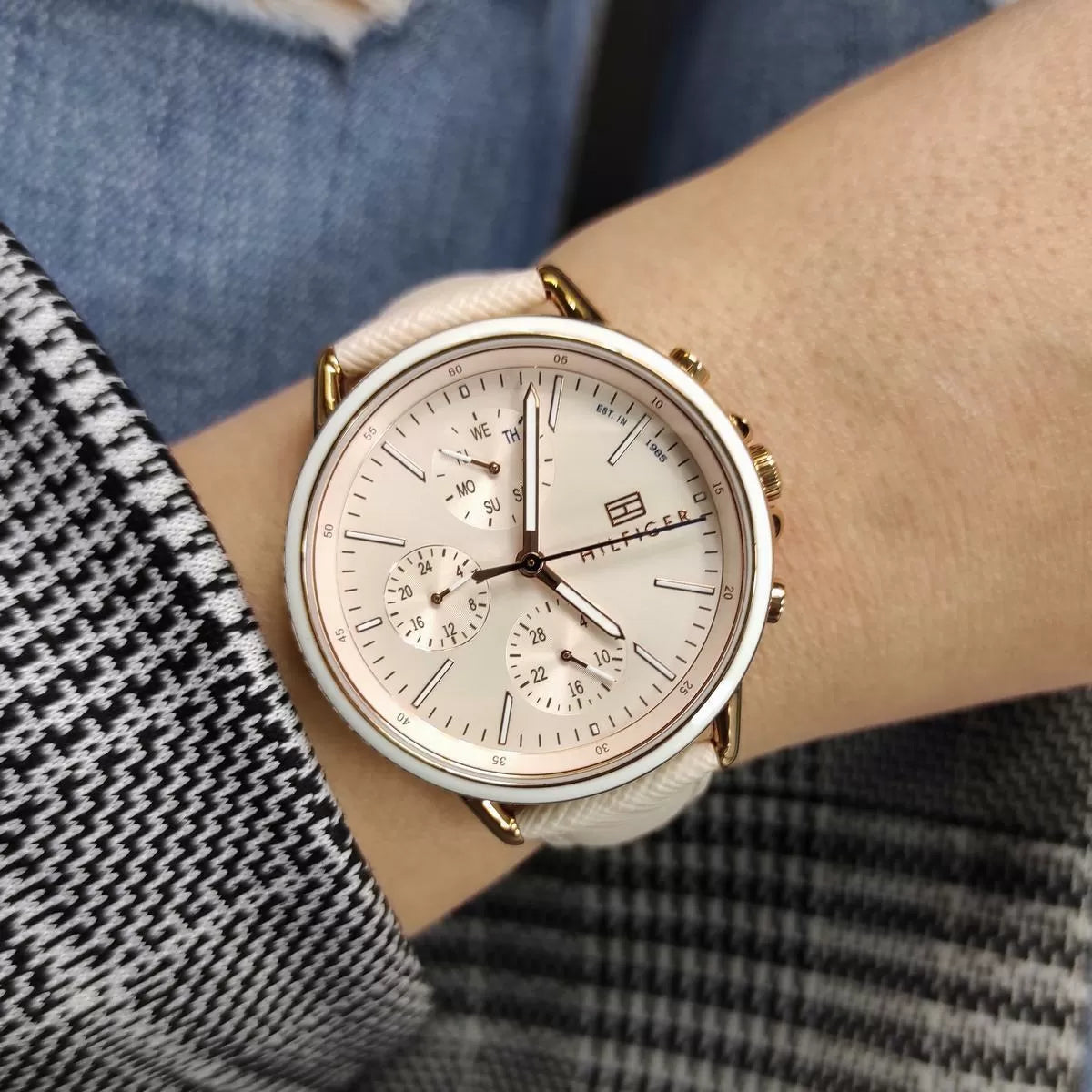 RELOJ TOMMY HILFIGER 1781789 CUERO DAMA