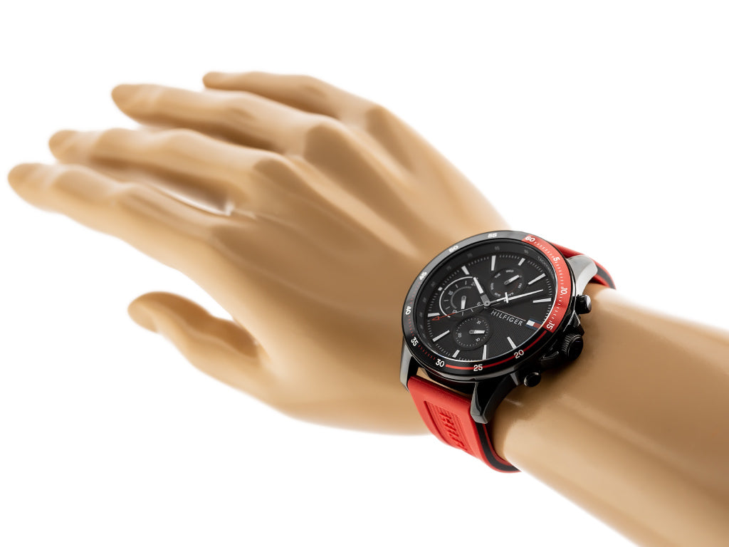 RELOJ TOMMY HILFIGER 1791722 ROJO SILICONA