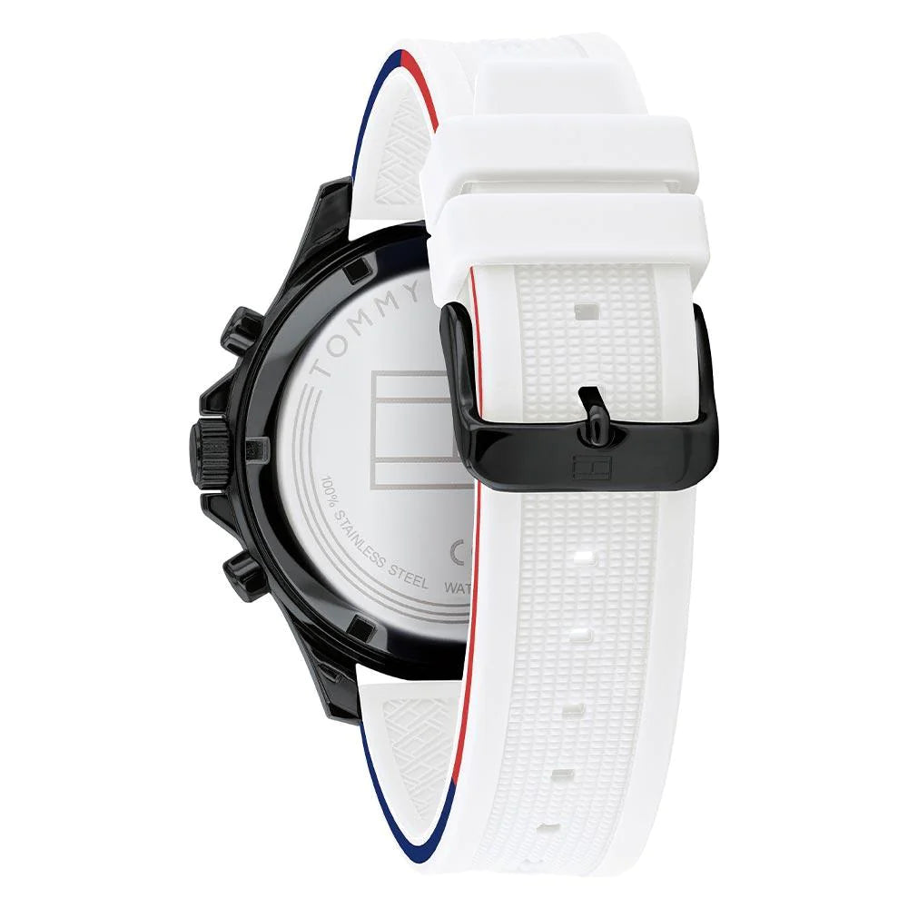 RELOJ TOMMY HILFIGER 1791723 SILICONA BLANCO HOMBRE