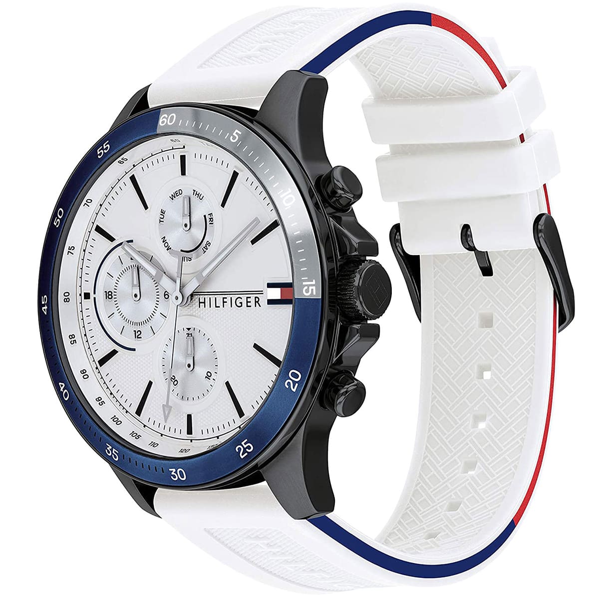 RELOJ TOMMY HILFIGER 1791723 SILICONA BLANCO HOMBRE