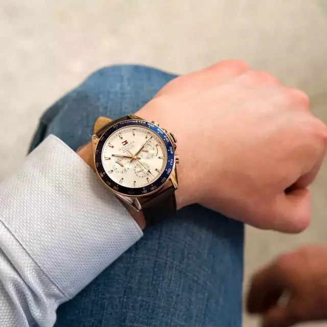 RELOJ TOMMY HILFIGER OWEN 1791966 CABALLERO CUERO