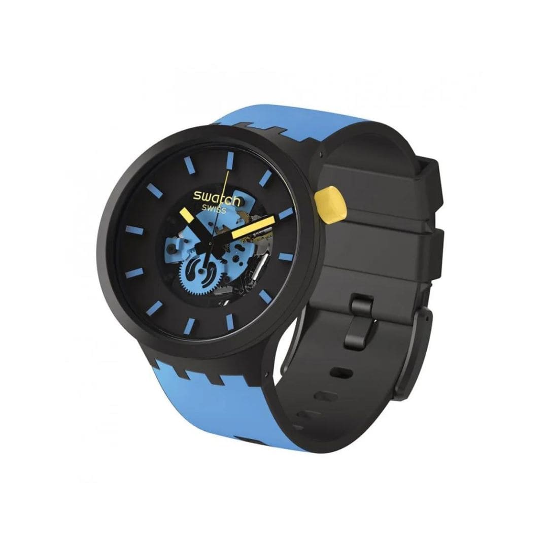 RELOJ SWTACH SB03B108 MONTHLY DROPS TRAVEL BY DAY