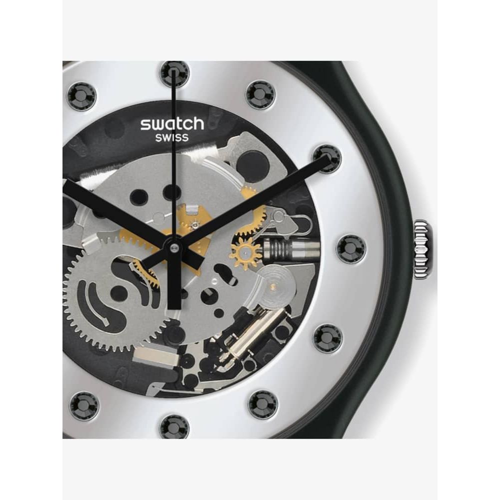 RELOJ SWATCH SO29B109 SILVER GLAM