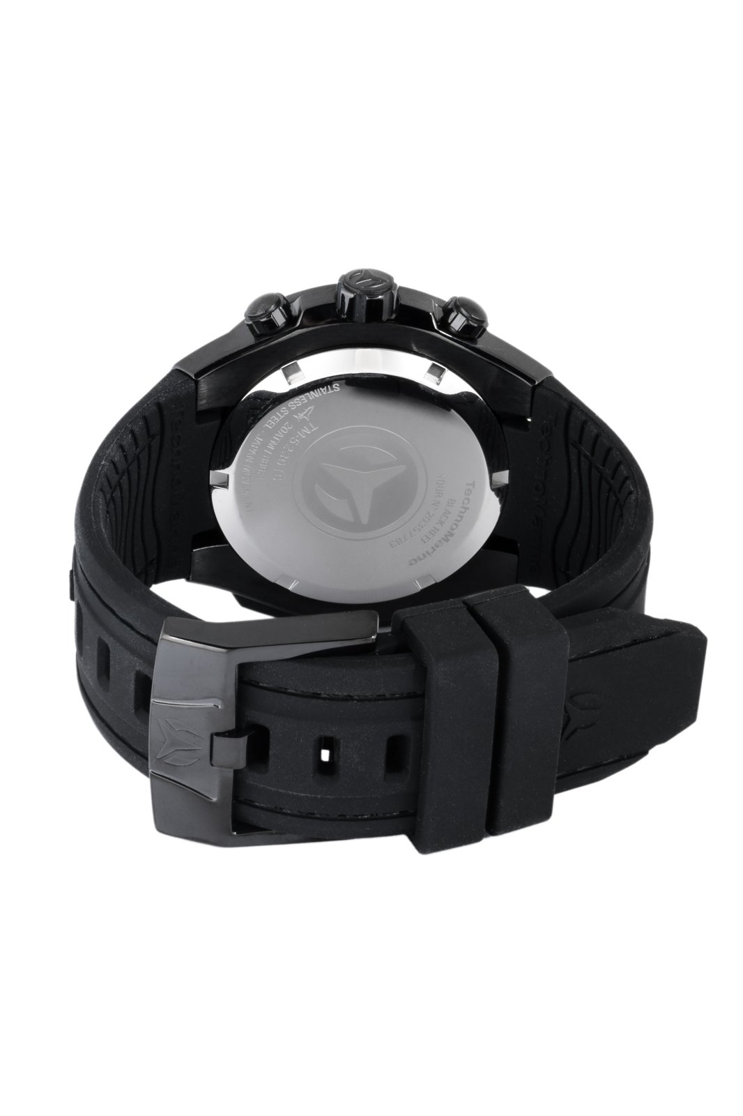 RELOJ TECHNOMARINE REEF TM-523010 SILICONA NEGRO