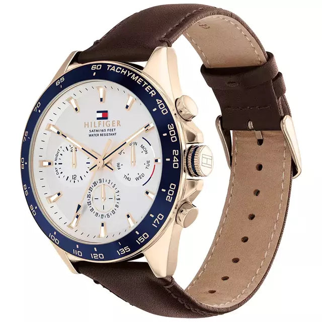 RELOJ TOMMY HILFIGER OWEN 1791966 CABALLERO CUERO