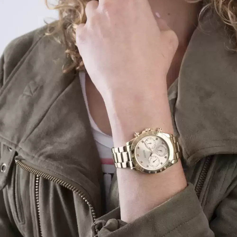 RELOJ GUESS GW0314L2 ECLIPSE ACERO DORADO