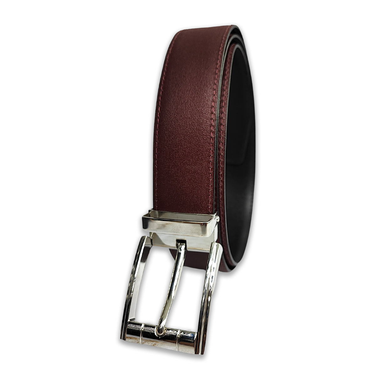 CORREA 100% CUERO LEGITIMO HOMBRE DOBLE FAZ