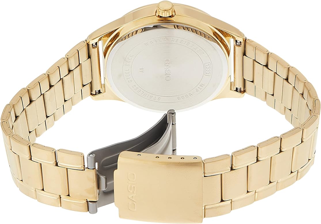 RELOJ CASIO MTP-V006G-9B ANALOGO DOBLE CALENDARIO
