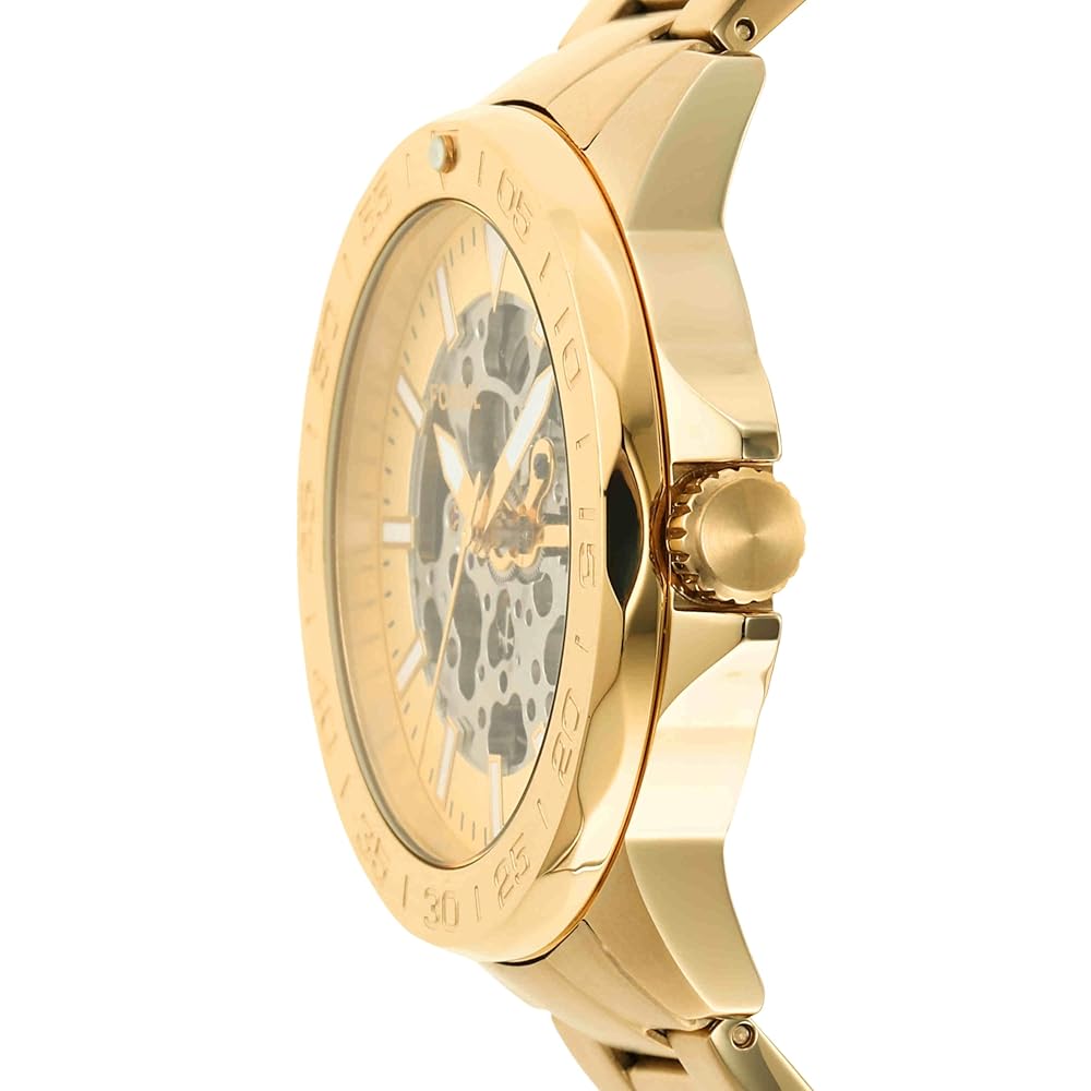 RELOJ FOSSIL BQ2680 AUTOMATICO DORADO