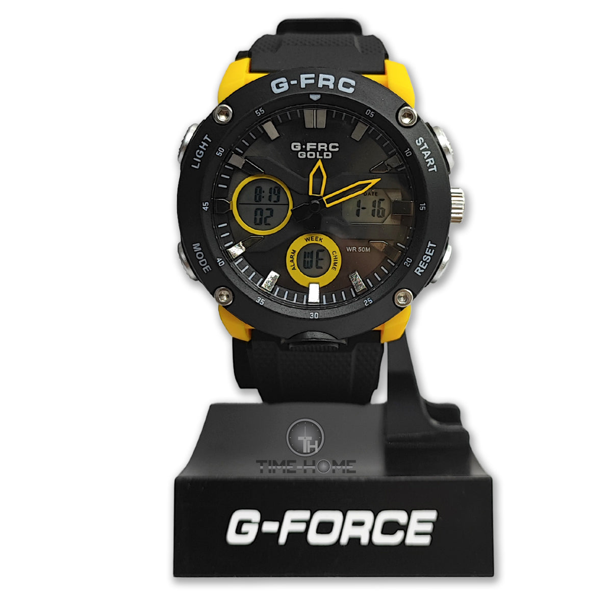 RELOJ G-FORCE HOMBRE DOBLE HORA DEPORTIVO MODEL5