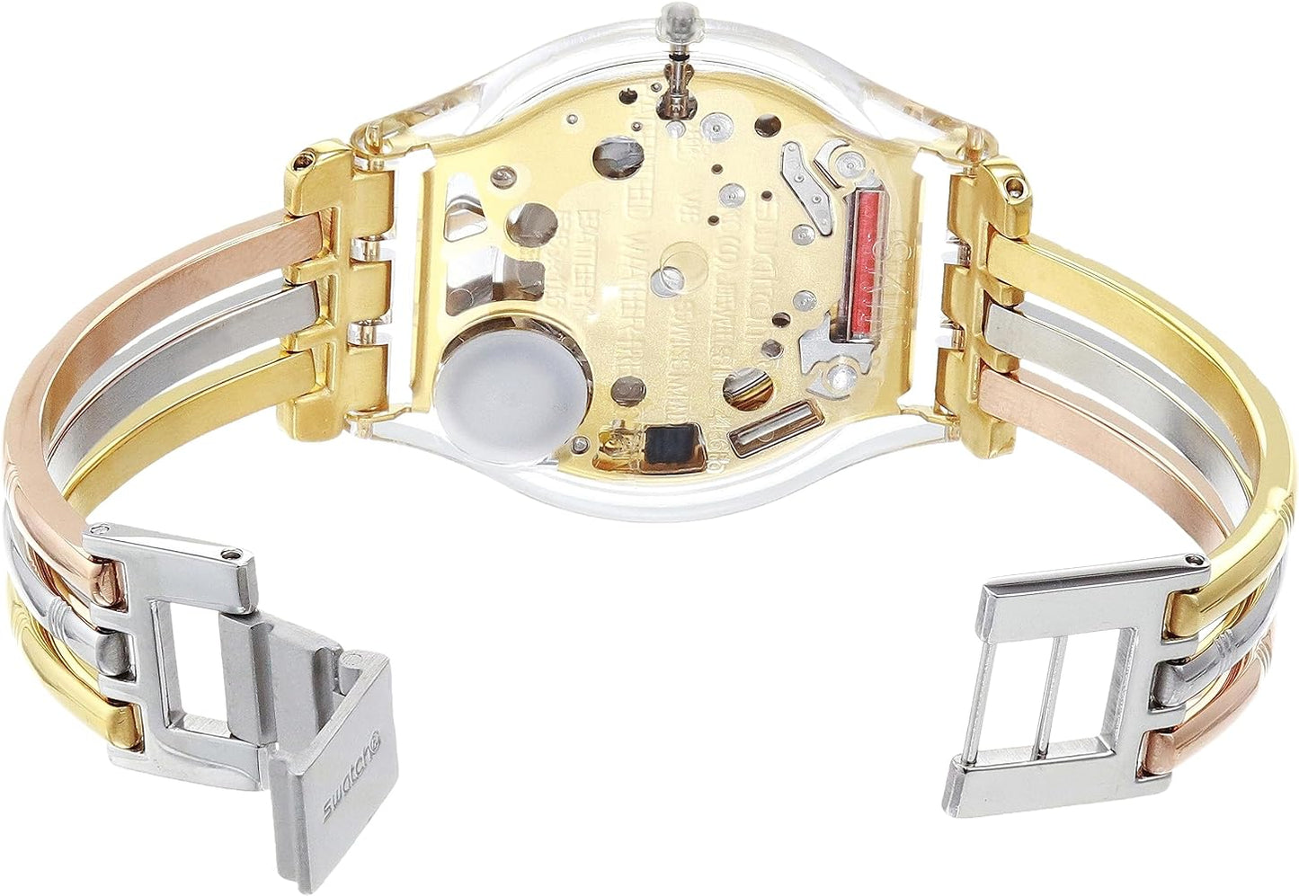 RELOJ SWATCH SS08K101A EXTRA PLANO MUJER TRI-GOLD