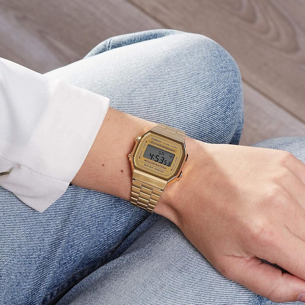 RELOJ CASIO A168WG-9WDF RETRO CLÁSICO JUVENIL UNISEX