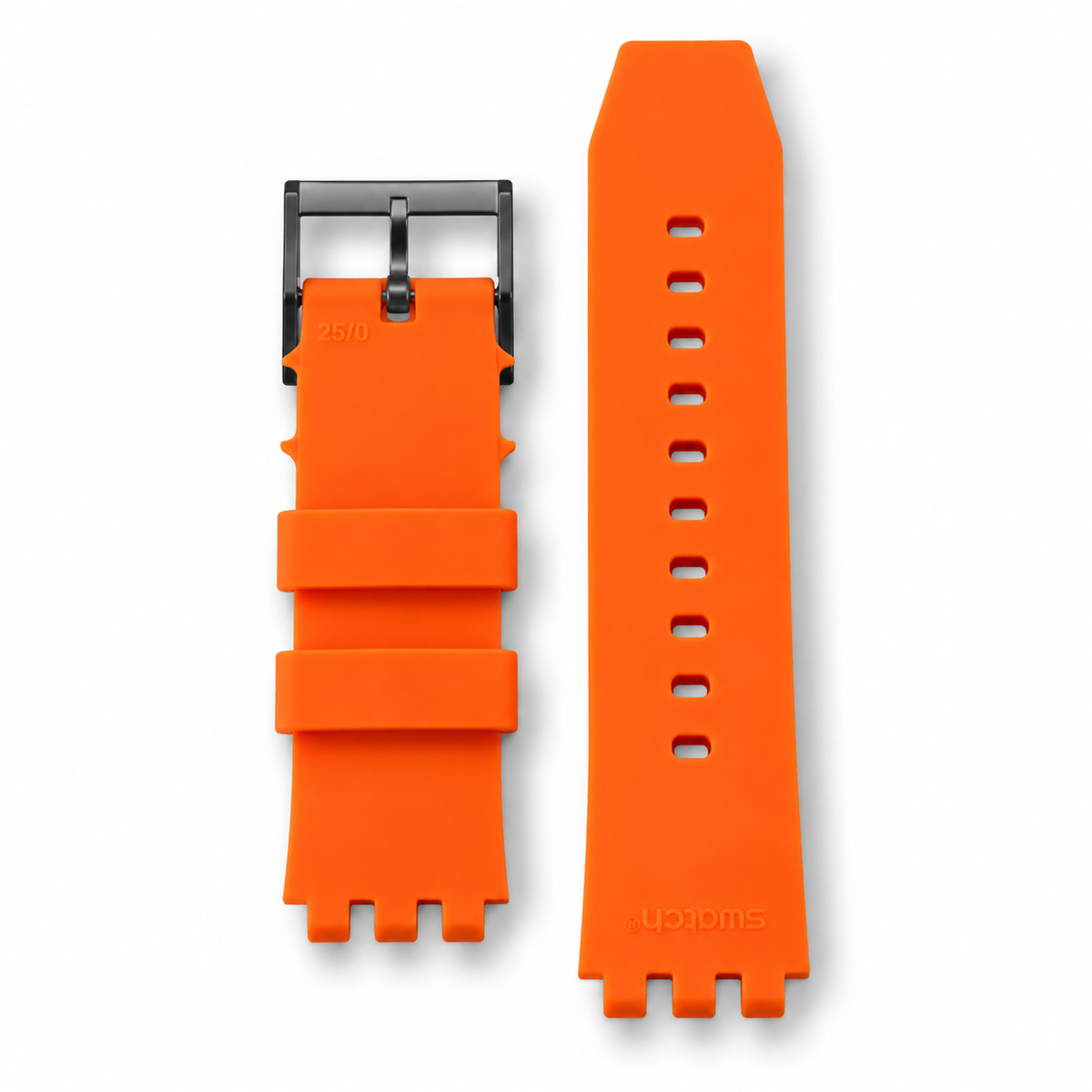 PULSO SWATCH NARANJA ORIGINAL NEON