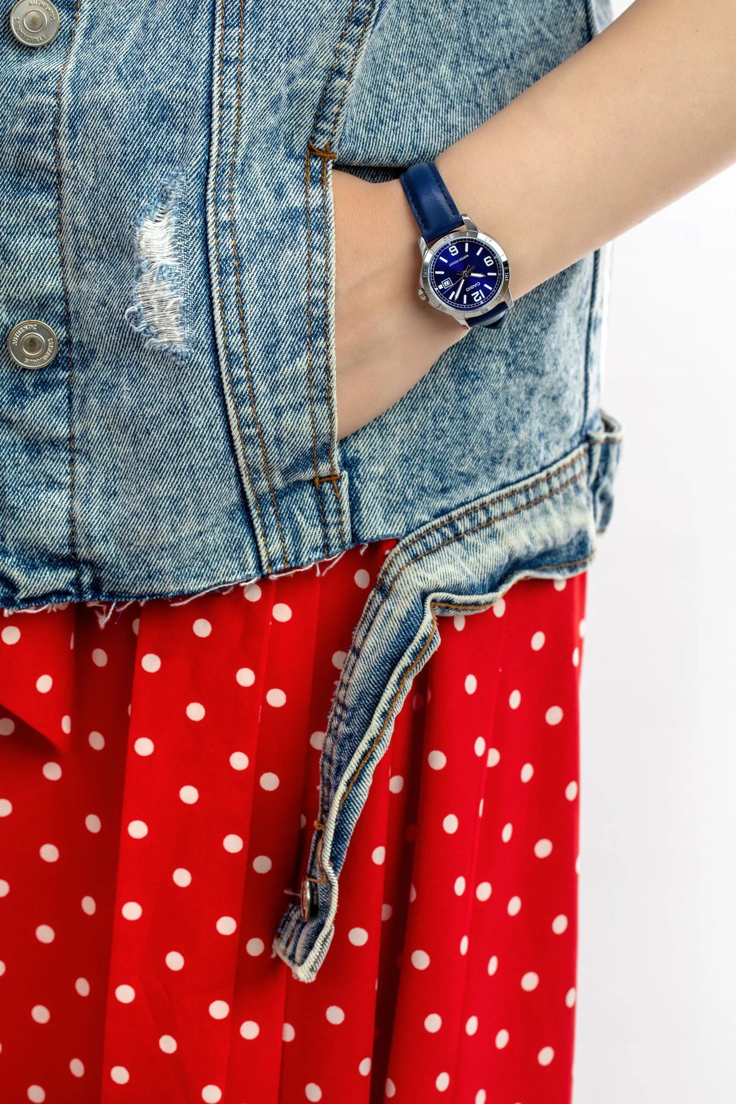 RELOJ CASIO LTP-V004L-2BUDF DAMA CUERO