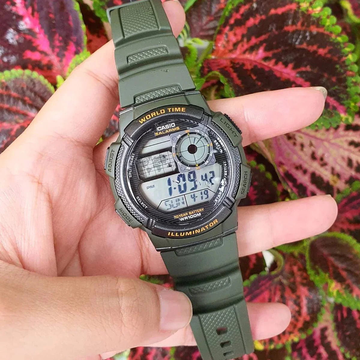 RELOJ CASIO AE-1000W-3A DIGITAL