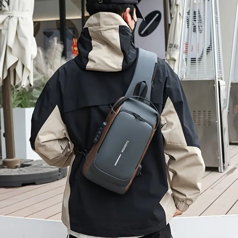 Estuche Bolso Crossbody Antirrobo FASHION – Organizador Urbano con USB