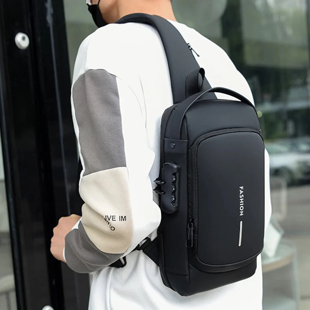 Estuche Bolso Crossbody Antirrobo FASHION – Organizador Urbano con USB