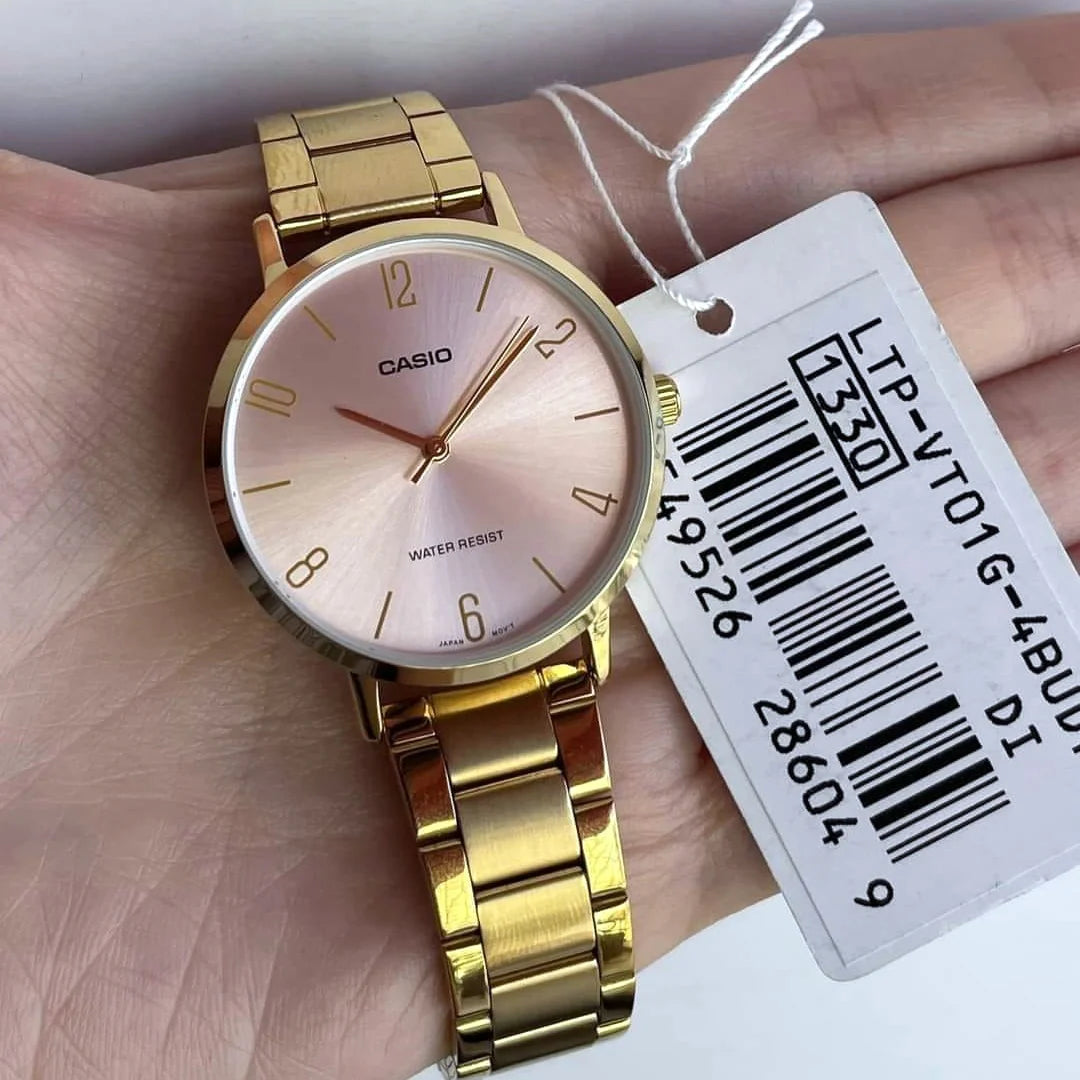 RELOJ CASIO LTP-VT01G-4B ENTICER LADIES