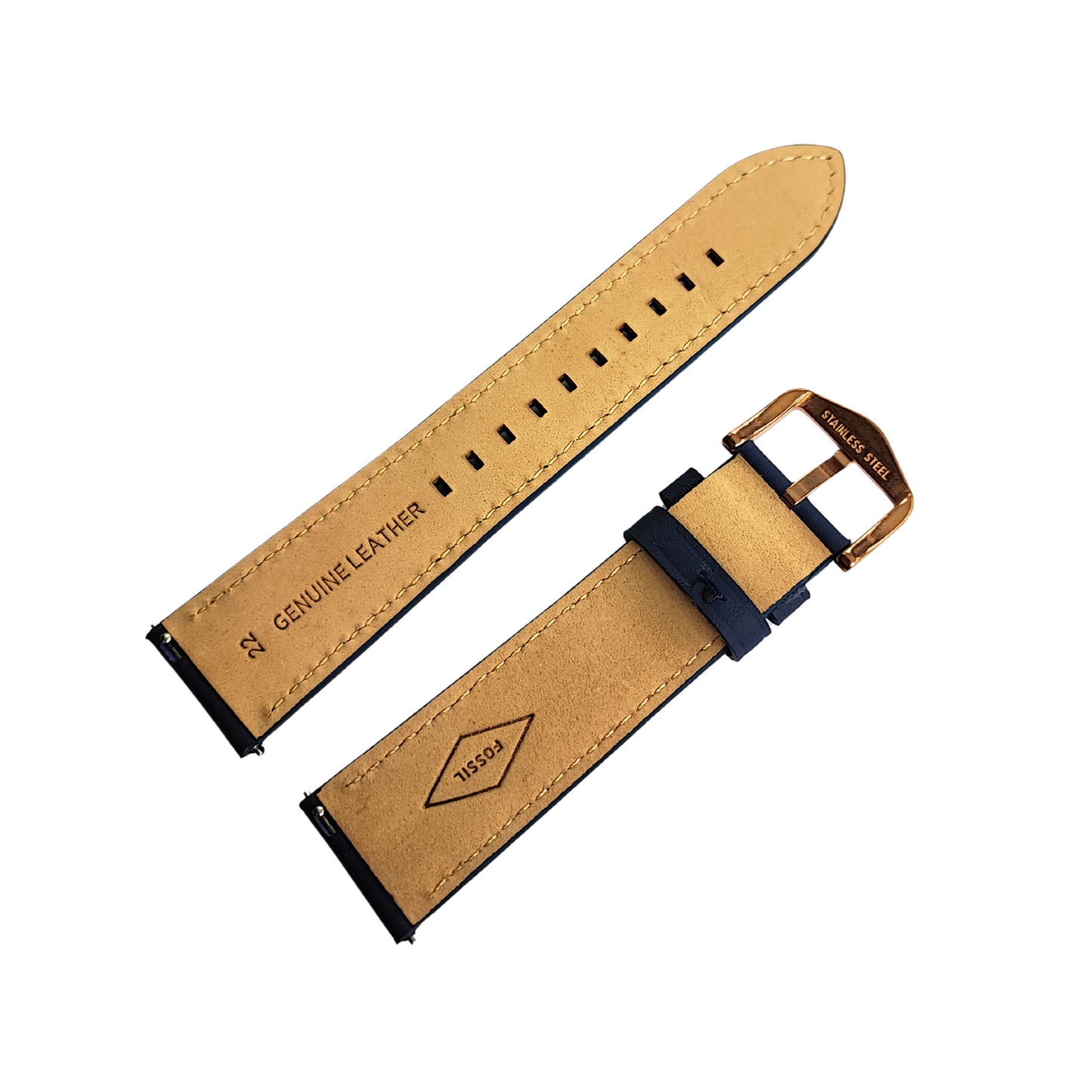 CORREA PARA RELOJ FOSSIL FS5454 ORIGINAL CUERO