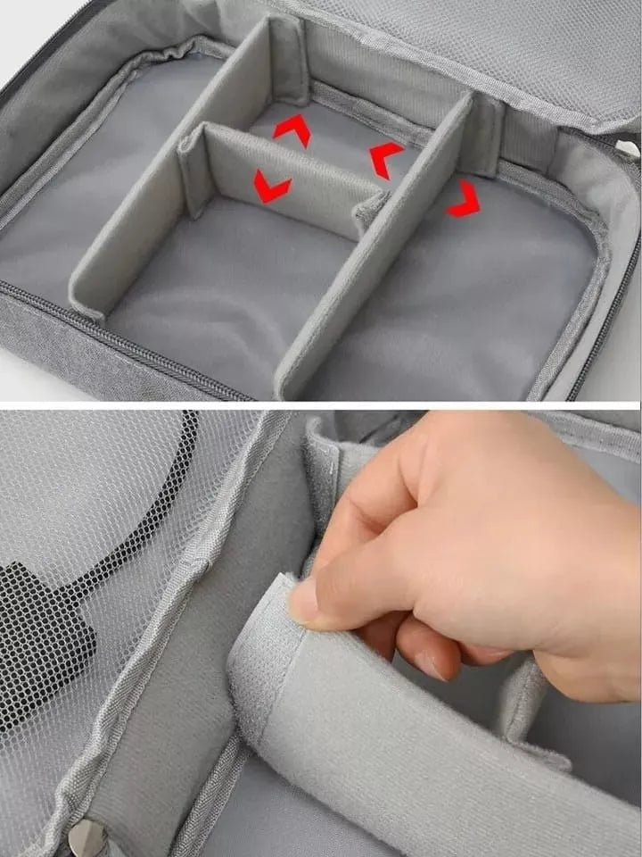 ESTUCHE ORGANIZADOR DE CABLES ALMACENAR VIAJE