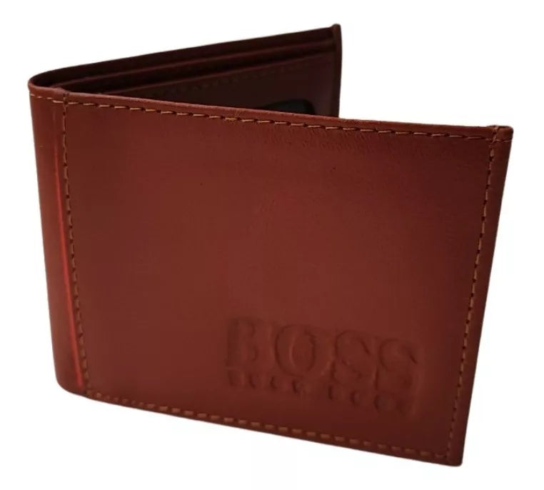 BILLETERA 100% CUERO LEGITIMO ECONOMICA HOMBRE