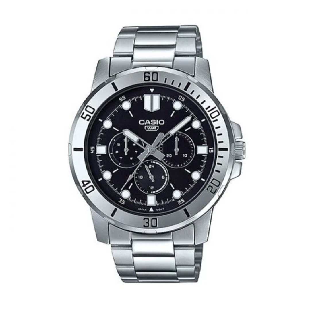RELOJ CASIO MTP-VD300D-1E ACERO