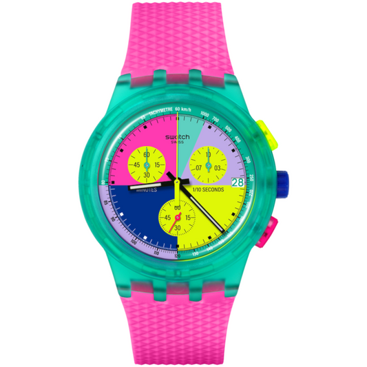 RELOJ SWATCH SUSG408 NEON FLASH ARROW