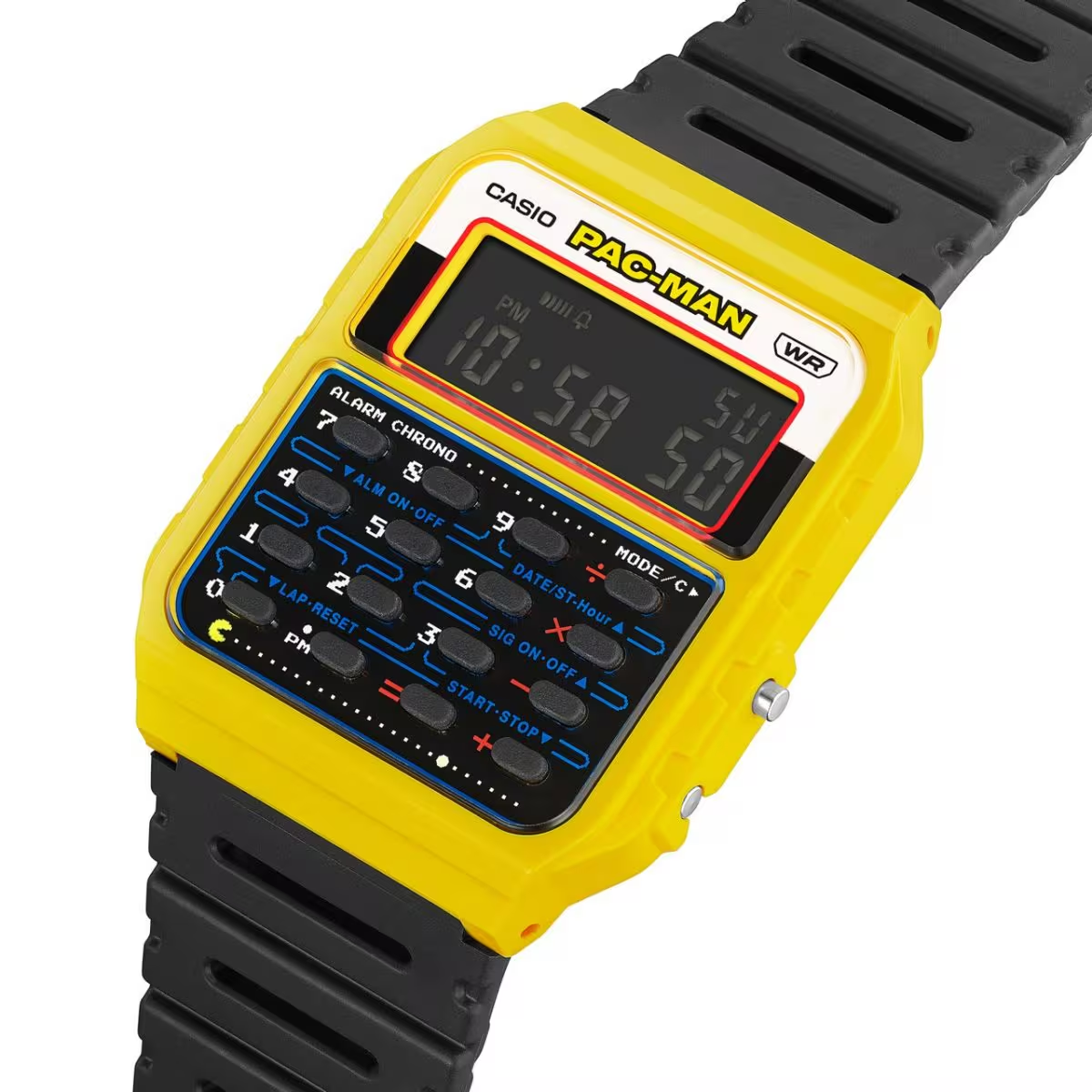 RELOJ CASIO CA-53WPC-1B EDICION ESPECIAL PAC MAN