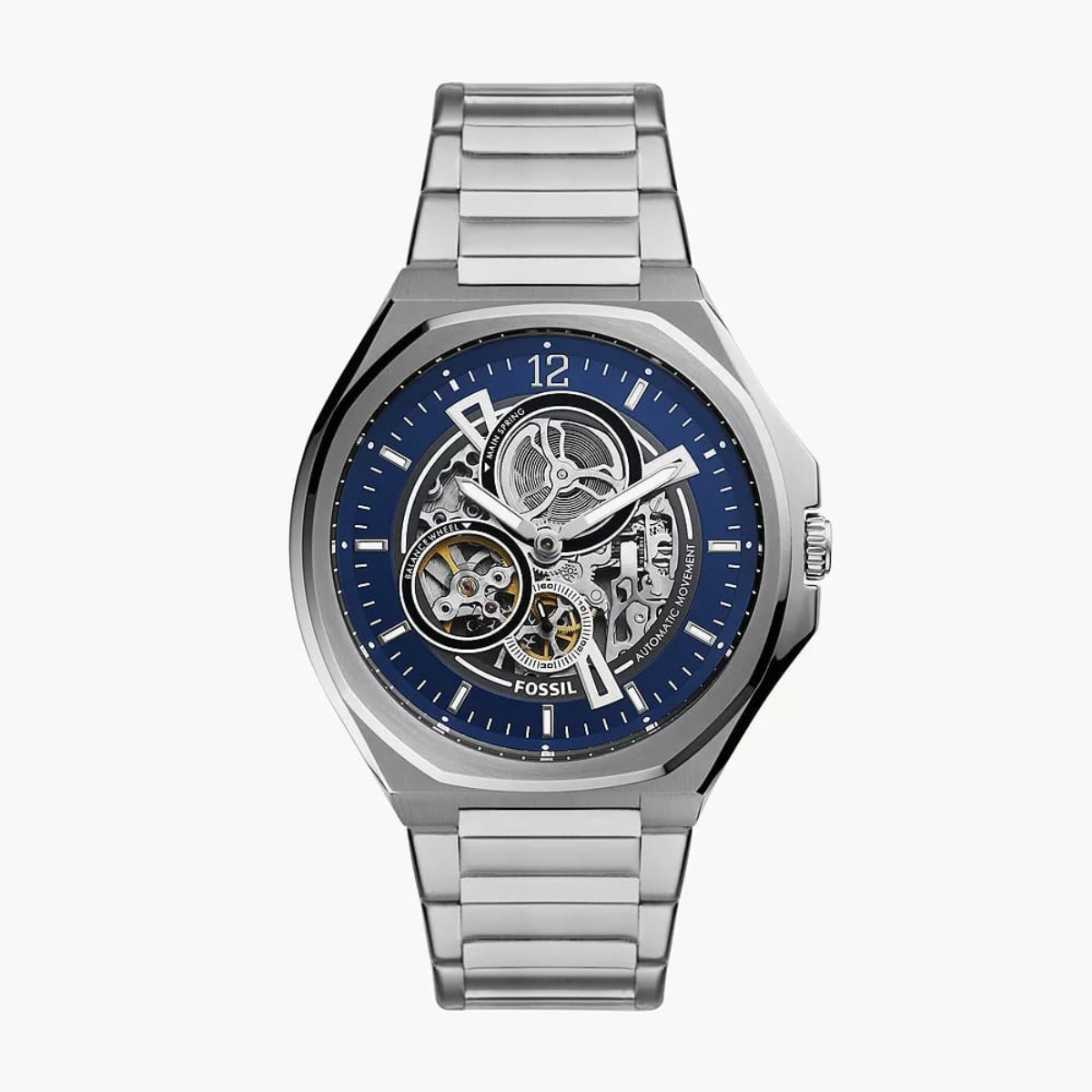 RELOJ FOSSIL BQ2620 AUTOMATICO ACERO INOXIDABLE