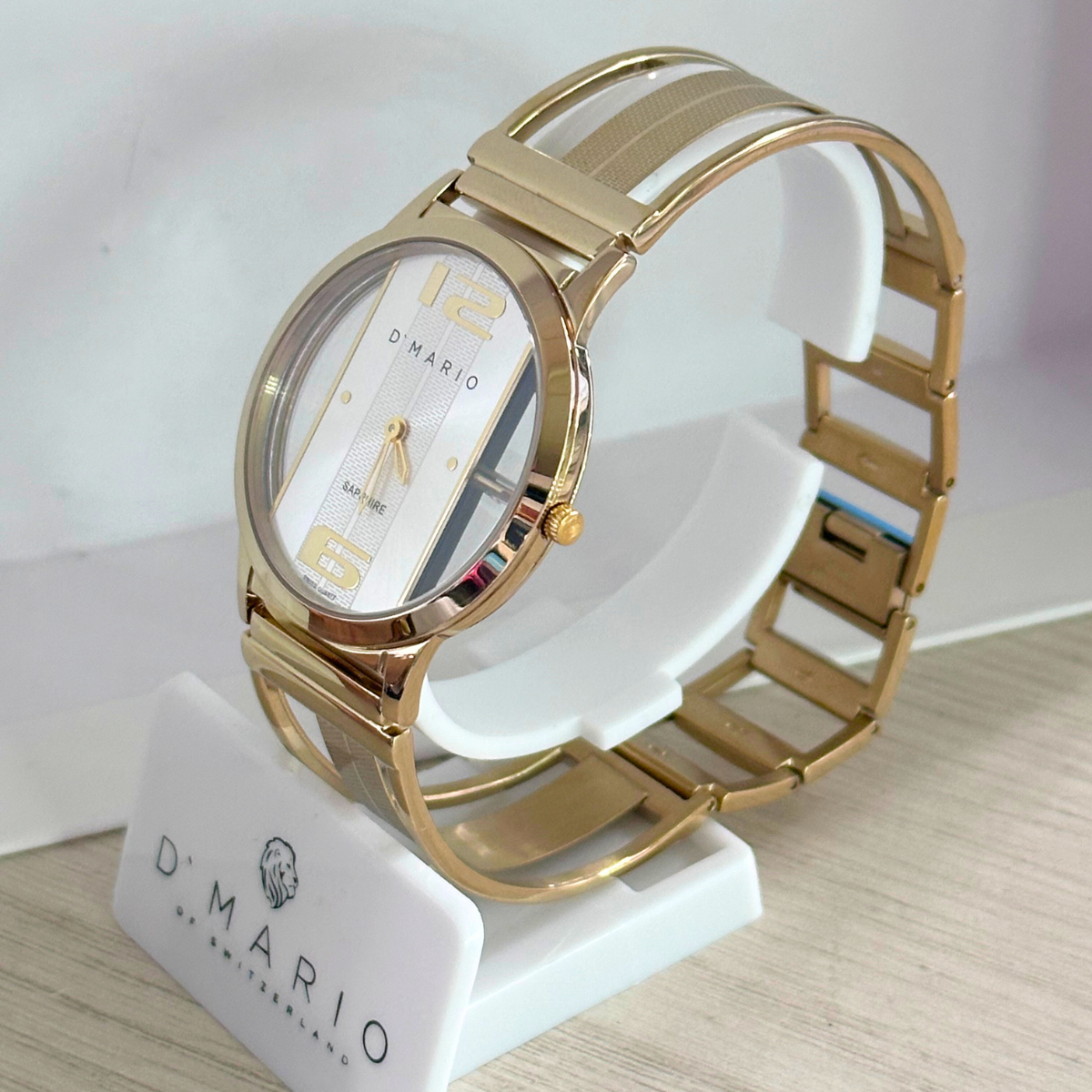 RELOJ D'MARIO ZE1168 DOBLE ZAFIRO