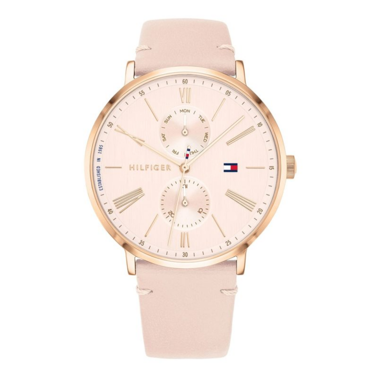 RELOJ TOMMY 1782071 DAMA PULSO CUERO ROSA