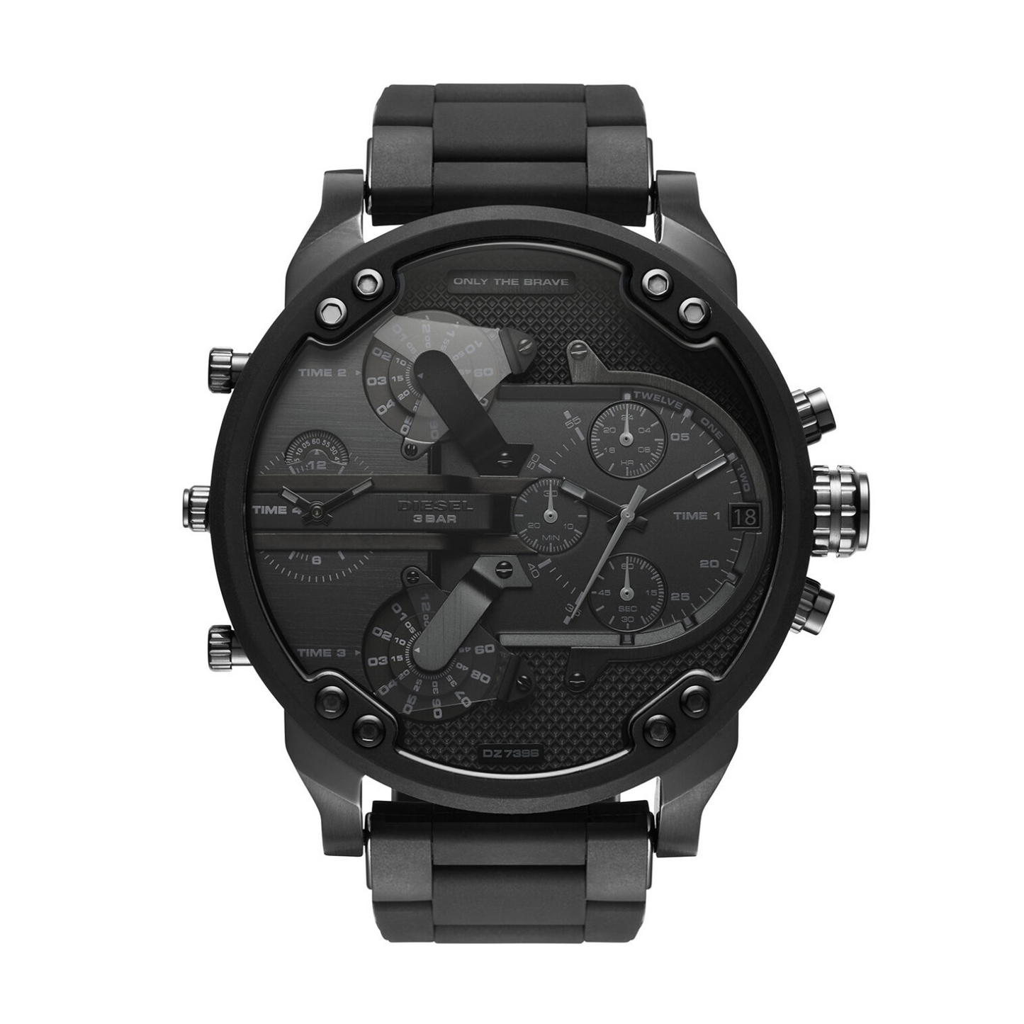 RELOJ DIESEL DZ7396 MR.DADDY NEGRO SILICONA Y ACERO