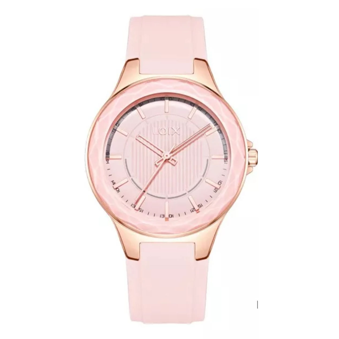RELOJ LOIX L1248-1 MUJER PULSO SILICONA DISEÑO MODERNO