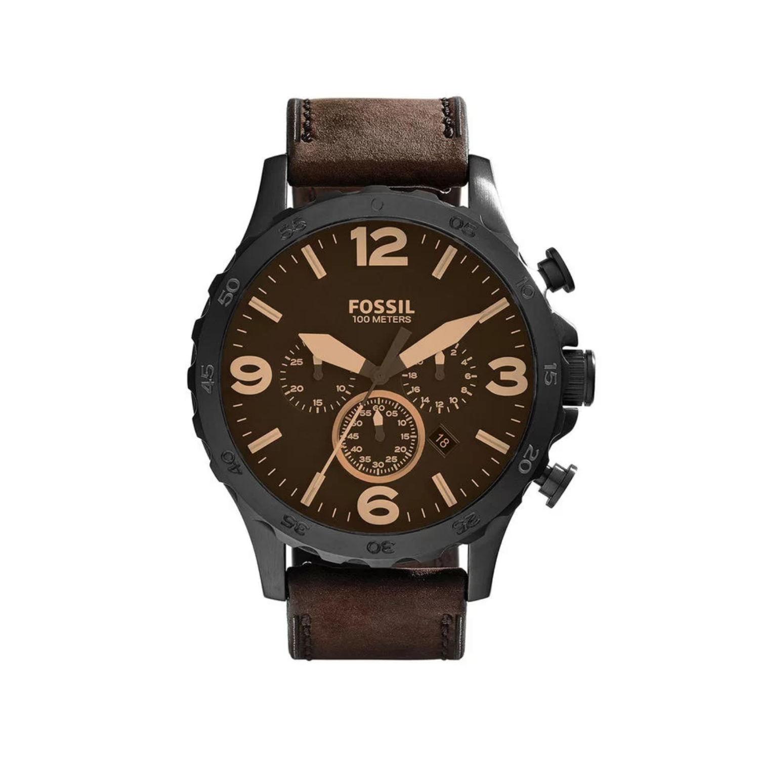RELOJ FOSSIL JR1487 PULSO DE CUERO HOMBRE Time Home