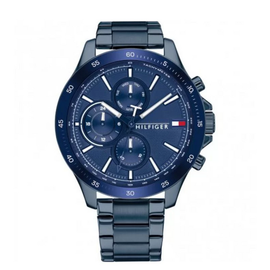 RELOJ TOMMY HILFIGER 1791720 HOMBRE AZUL ACERO