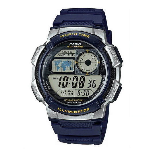 RELOJ CASIO AE-1000W-2A DEPORTIVO AZUL OSCURO