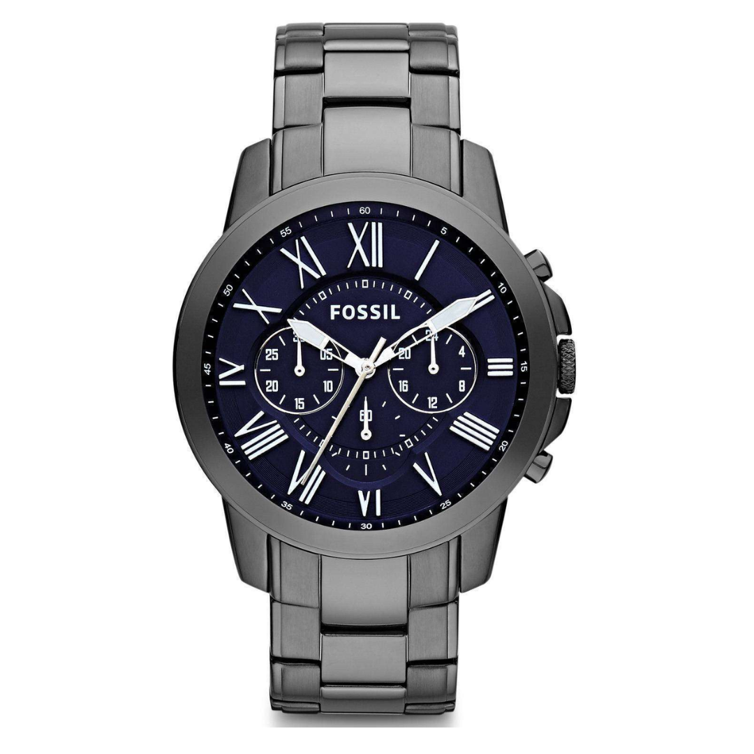 RELOJ FOSSIL FS4831 GRIS PLOMO ACERO HOMBRE