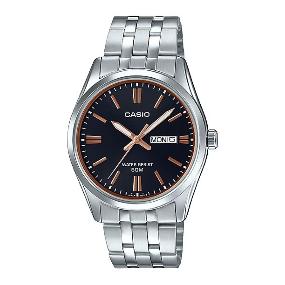 RELOJ CASIO MTP-1335D-1A2 ACERO HOMBRE