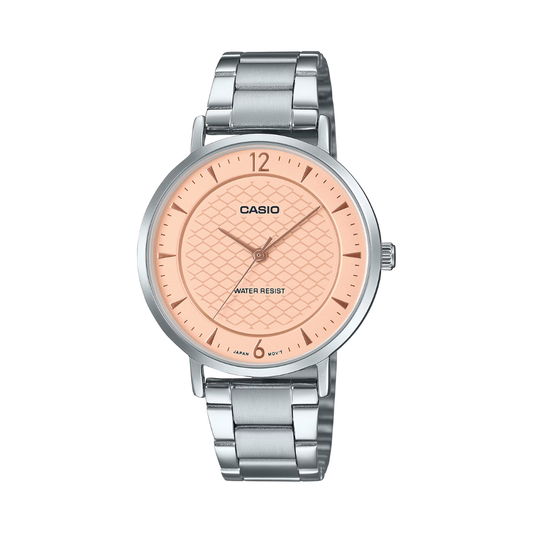 RELOJ CASIO ACERO DAMA LTP-VT04D-4D 100% ORIGINAL