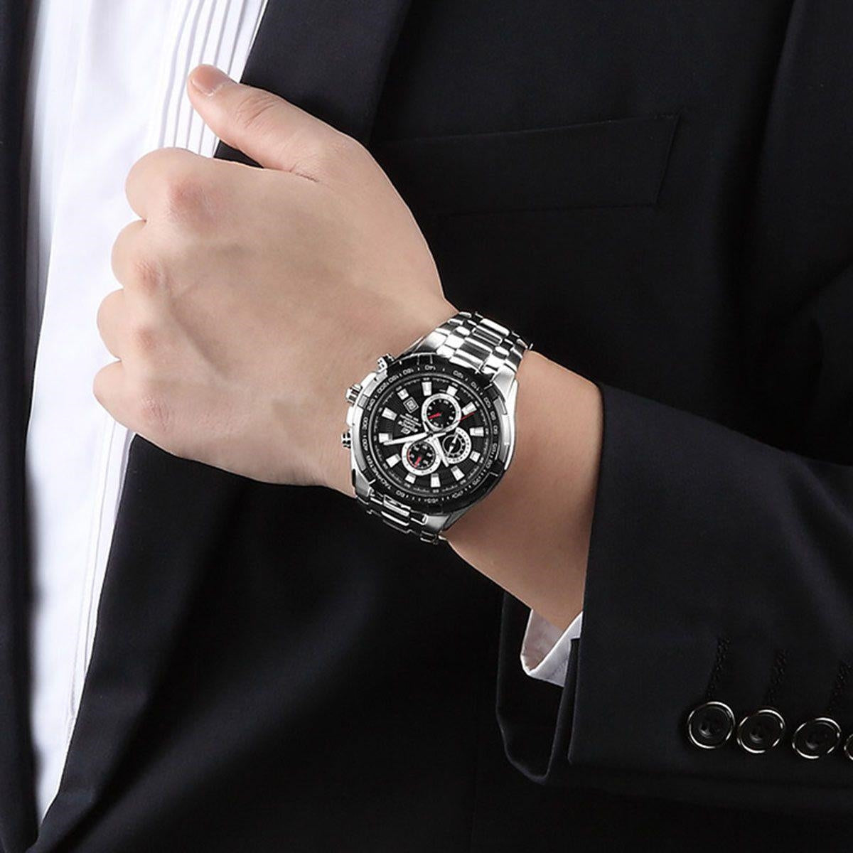 RELOJ CASIO EDIFICE EF-539D-1A HOMBRE ACERO CRONOGRAFO