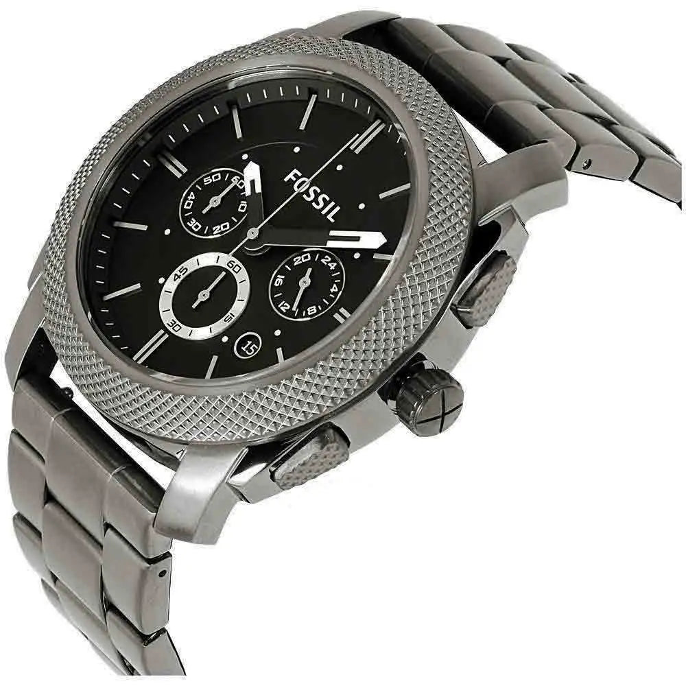 RELOJ FOSSIL FS4662 MACHINE ACERO GRIS OSCURO