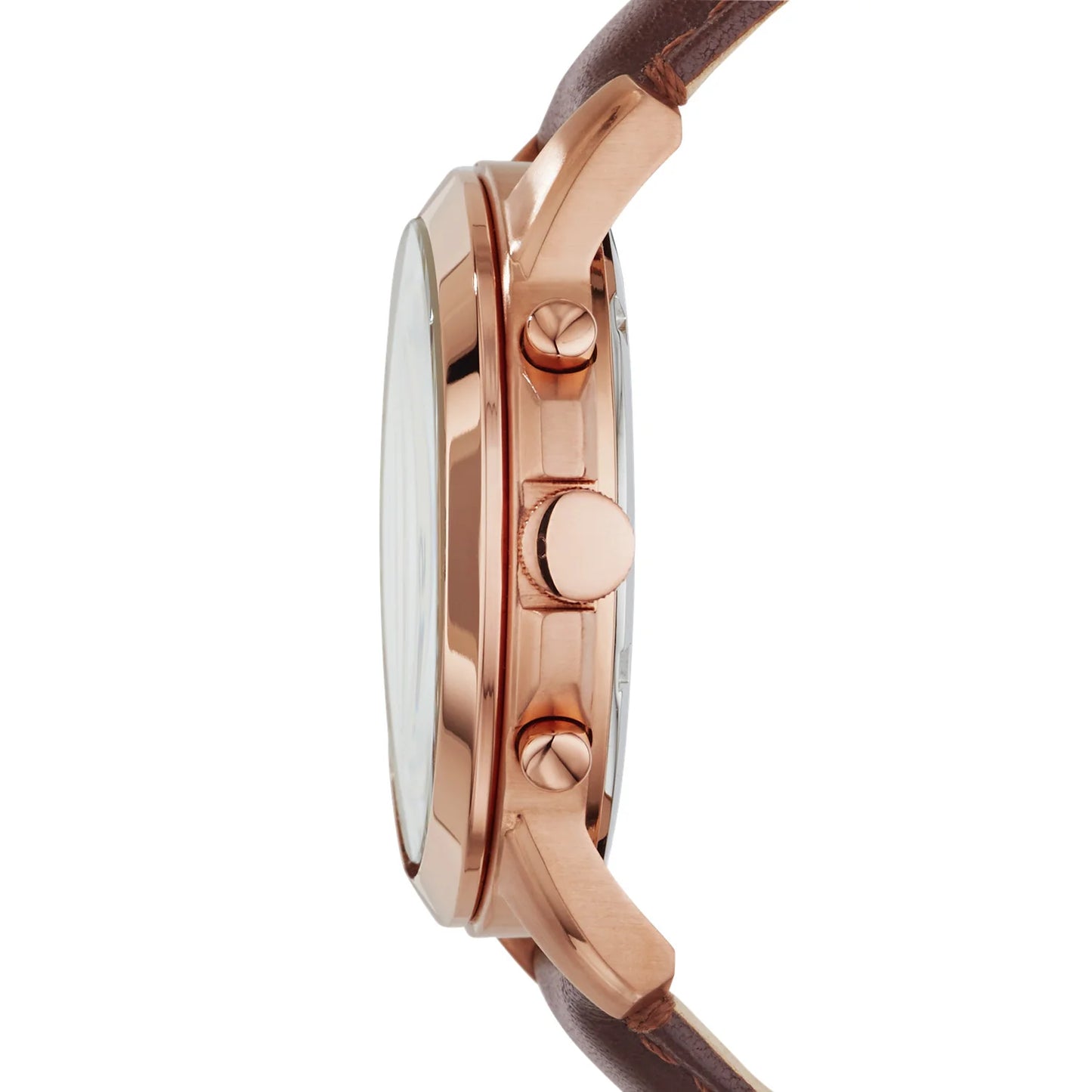RELOJ FOSSIL PARA CABALLERO FS4991IE PULSO CUERO CAFÉ