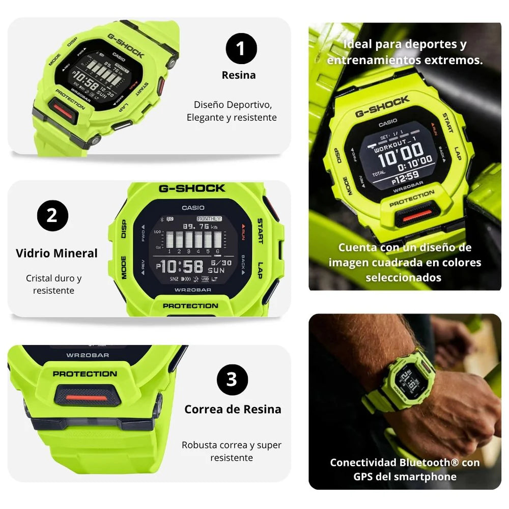 RELOJ CASIO G-SHOCK GBD-200-9DR