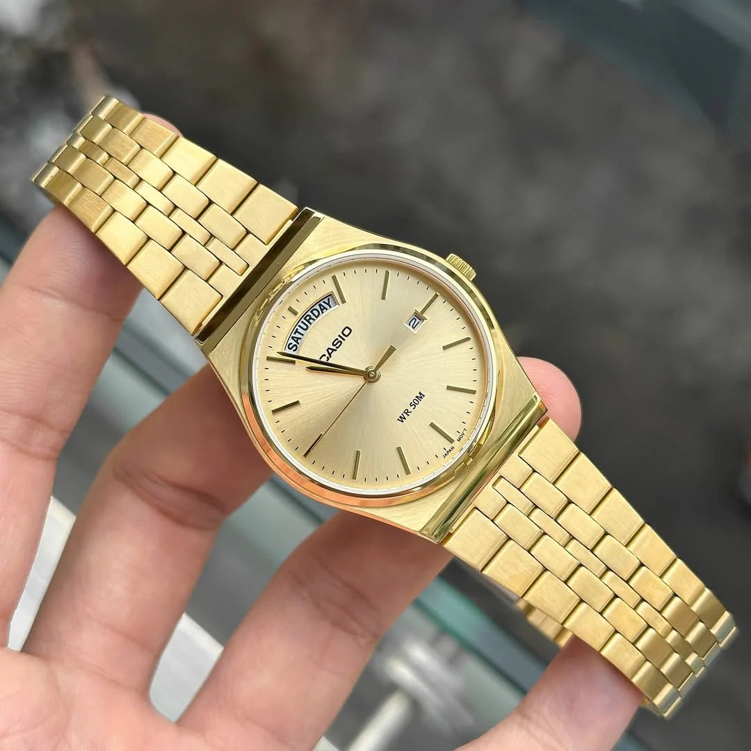 RELOJ CASIO MTP-B146G-9A ACERO