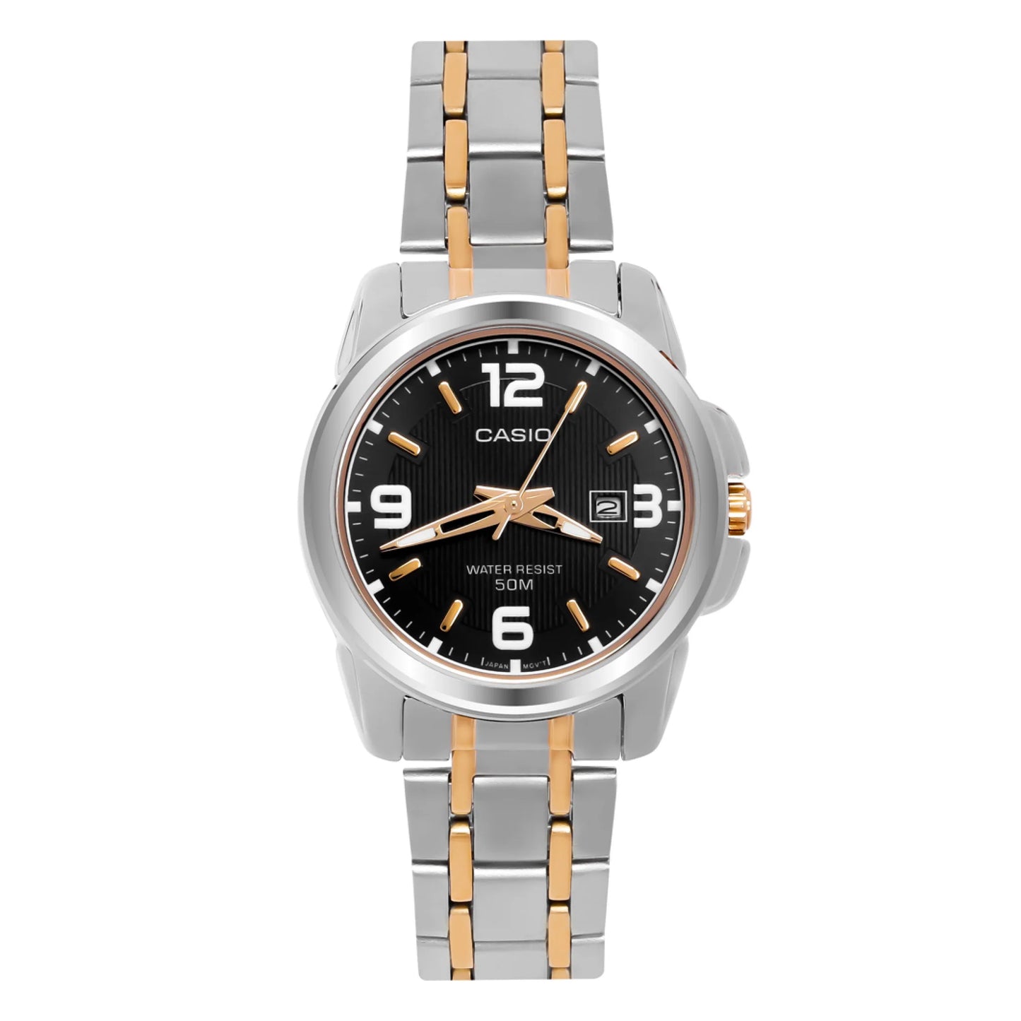 RELOJ CASIO LTP-1314SG-1A DAMA BICOLOR CON CALENDARIO