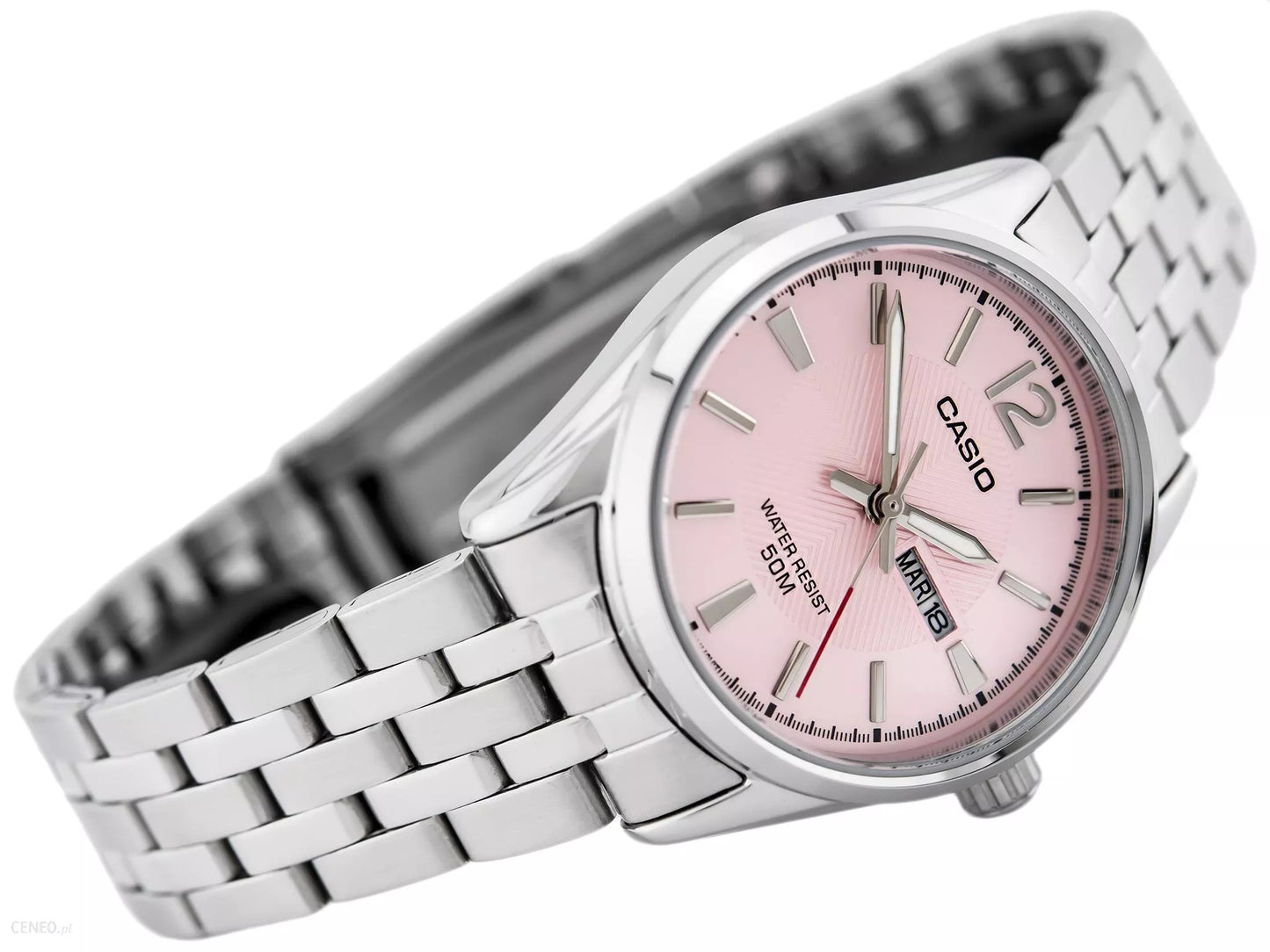 RELOJ CASIO MUJER LTP-1335D-5AV ACERO